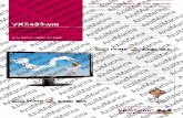ViewSonic VX2435wm - Azul Marina - Specs Spanish - … · 2009-12-06 · vx2433wm 2411 (23.6" viewable) widescreen lcd with full hd 1080p with hdmi