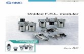 Unidad F.R.L. modular - content.smcetech.comcontent.smcetech.com/pdf/AC_ES.pdfUnidad F.R.L. modular Serie AC 4 3 2 9 1 8 7 6 5 S M C Graduación Visibilidad mejorada del goteo de lubricante