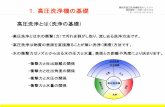 高圧洗浄機の基礎 - 業務用高圧洗浄機販売のヒラタケhiratake-fuji.jp/common/pdf/merit.pdf高圧洗浄は洗浄要素を4つに分類します。 吐出距離 吐出角度