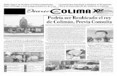 Colima, Col., Sábado 30 de Septiembre de 2000 …2-A Sábado 30 de Septiembre de 2000 ç 1 Podría ser Reubicado el Rey de ColimÆn, Previa Consulta Argumentó que por el momento