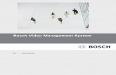 Bosch Video Management System · 2018-06-21 · Bosch VMS를 설치할 수 있는 컴퓨터에 대한 정보는 Bosch 워크스테이션 및 서버의 데이터 시트를 참 조하십시오.