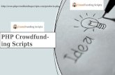 php Readymade Crowdfund Script