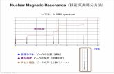 Nuclear Magnetic Resonance (核磁気共鳴分光法)irie/Org_Chem_II/NMR_SI.pdfNuclear Magnetic Resonance (核磁気共鳴分光法) （一次元）1H NMR spectrum 化学シフト: