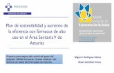 Presentación de PowerPoint · epígrafe “480040 Farmacia: recetas médicas” del Servicio de Salud del Principado de Asturias . Plan de sostenibilidad y aumento de la eficiencia