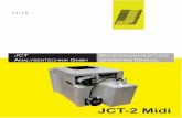BA DE JCT-2 Midi v2.0 · 2016-09-19 · JcT does not take liability for non observance of security advices, rules and laws which are referenced in this ma-nual. This includes installation,