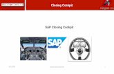 Closing Cockpit SAP Closing Cockpit - IT-Consulting - 2015-11-19آ  Closing Cockpit Ein erster Schritt