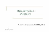 Hemodynamic Disorders - Naresuan UniversityCerebral edema ลักษณะสมองจะบวมน ้ํา โดยมีร องสมองแคบ (narrow sulci) และลอนสมองแบน