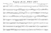 Fugue #16 BWV 885 - Sheet music · &bb43 Allegro qÈ¥¥ 2ã · Ï Trombone 1 Ï ä j Ï · Ï Ï Ï Ï Ï Ï Î Ï F äÏjÏ Ï änÏjÏ Ï äÏj &b 8 b ÏÏÏÏÏÏ ÏÏnÏÏÏÏ#ÏÏÏÏ