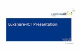 Luxshare-ICT Presentation 101813 (Largon)cmee.cczu.edu.cn/_upload/article/files/15/f7/707e... · ICT Conﬁdential 2! Brief ! Name : Luxshare Precision Industry Co., Ltd. ! Chairman
