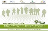 CONTENIDOcedoc.inmujeres.gob.mx/ftpg/Coahuila/coah_meta16_1_2011.pdf · 2014-03-21 · CONTENIDO I. INTRODUCCIÓN 5 II. OBJETIVOS 9 2.1 Objetivo general 10 2.2 Objetivo del cuestionario