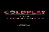 COLDPLAY - BoekDBColdplay die in 2000 wereldwijd doorbrak met ‘Yellow’ en is uitgegroeid tot een van de populairste rockformaties ooit. Coldplay – Life in Technicolor is het