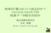 地球の「圏」はいくつあるのか？Vertical Earthでの …agora.ex.nii.ac.jp/~kitamoto/research/publications/k:egy...Terrasphere, Pedosphere, Geosphere, Noosphere, Heterosphere…