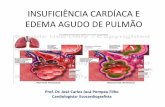 INSUFICIÊNCIA CARDÍACA E EDEMA AGUDO DE PULMÃO · INSUFICIÊNCIA CARDÍACA E EDEMA AGUDO DE PULMÃO Prof. Dr. José Carlos Jucá Pompeu Filho Cardiologista- Ecocardiografista