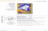 Michel Berger 1947-1992 - WikiTimbres · 2015-04-02 · Bleu blanc rouge Les émissions de timbres de France Michel Berger 1947-1992 Michel Berger, né en 1947 à Paris, s'avère