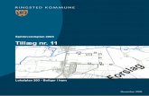 Tillæg nr. 11 · 2016-02-12 · 1. Indledning Nærværende tillæg nr. 11 til Ringsted Kommunes Spildevandsplan, revision 2005, omhandler udvidelse af spildevandsplanens opland A59,