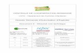CENTRALE DE COGENERATION BIOMASSECENTRALE DE COGENERATION BIOMASSE LACQ – Département des Pyrénées Atlantiques Dossier Demande d'Autorisation d’Exploiter Document II : Résumé