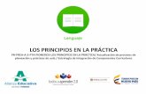 LOS PRINCIPIOS EN LA PRÁCTICA - Colombia Aprendeaprende.colombiaaprende.edu.co/.../anexo_1...principios_en_la_practica.pdf · Las actividades y la estructura de las unidades de los