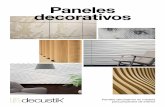 Paneles decorativos - Decustik...Desde 1982 fabricamos paneles decorativos y acústicos para proyectos de arquitectura de interiores. Decustik diseña y fabrica paneles decorativos