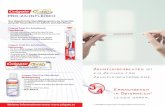 ProZahnfleisch Leaflet 100x210 2014 - Colgate · • Schützt vor Karies und stärkt den Zahnschmelz dank Fluorid. Colgate Total Pro Zahn˜ eisch Mundspülung • Unterstützt die