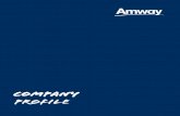 COMPANY PROFILE - Amway · PDF file AMWAY COMPANY PROFILE AMWAY CORPORATION Amway è l’azienda leader mondiale nel settore della Vendita Diretta (Ranking 2016 Direct Selling News