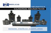  · 1 NEUMATICA - CILINDROS MAL Envié su solicitud a ventas@nelco.com.mx Cilindro neumático doble efecto con amortiguación de final de carrera. Constituido por tubo de aluminio