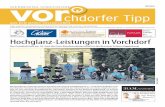 VORchdorfer Tipp 1 JUNI 2016 Juni 2016 · Platz für Peter Dickinger in der Sparte „Kollektion“, 10. Platz für Schmidberger Ewald und 9. Platz in der Vereinswertung in der Sparte