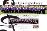 Vorweihnachtskonzert - Kolpingchor Haltern · 2018-03-31 · Frauenchor Haltern am See »SING MIT!« Klavier und Orgel Desar Sulejmani Sopran Eva Hoffmann Vorweihnachtskonzert 18.