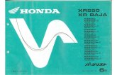 Honda XR250 BAJA 250s 250IIIw-II - MegaZip · b 10 xr250 [xr250s) xr250 (xr250s-fl) xr baja xr baja (xr250,) xr250 xr baja xr baja xr250v) xr250 xr baja xr baja md17e- md17e- 1700001—
