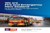 We are Fire and Emergency New ZealandWe are pleased to introduce our National Strategy. Fire and Emergency New Zealand’s first National Strategy is an important milestone, setting