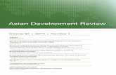 Asian Development Review · 2 ASIAN DEVELOPMENT REVIEW I. Introduction Globalization, deﬁned as the integration of national economies, is a dynamic process that has a long history