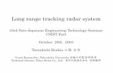Long range tracking radar system - BIGLOBE tracking radar.pdf－Primary radar mode •Amplitude noise, monopulse is much better than conical scan •Glint---most reflection point is