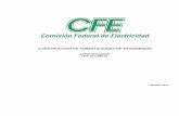 Especificacion de Construcción de SE's · CFE D8500-01 Selección y Aplicación de Recubrimientos Anticorrosivos. CFE D8500-02 Recubrimientos Anticorrosivos. CFE JA100-65 Cimentaciones