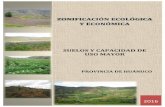 SUELOS Y CAPACIDAD DE USO MAYORzee.regionhuanuco.gob.pe/wp-content/uploads/2016/... · El sistema de clasificación de capacidad de uso mayor de los suelos se determinó siguiendo