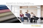Ecophon Solo Textile · panneaux Solo Textile font preuve d’audace pour allier design et fonctionnalité, en vue de créer des ambiances qui ravissent l’œil, l’oreille et l’esprit.