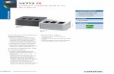 UPS monofase Protezione multipresa facile di uso 600 e 800 VA · NETYS PL Protezione multipresa facile di uso 600 e 800 VA La soluzione ideale per > PC: ... Onda quadra Protezione