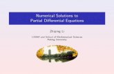 Numerical Solutions to Partial Differential Equations · 2018-10-13 · Numerical Solutions to Partial Di erential Equations Zhiping Li LMAM and School of Mathematical Sciences Peking