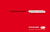 FXM/FKM. Manual de instalación. - Fagor Automation · Título MOTOR FXM/FKM Tipo de documentación Descripción e instalación de los motores AC síncronos de eje de avance de las
