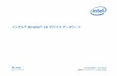 インテル Stratix 10 デバイス・データシートS10-DATASHEET | 2017.08.04 インテル® Stratix® 10 デバイス・データシート 6 シンボル 説明 条件 最小値