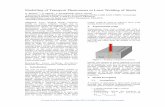 Modelling of Transport Phenomena in Laser Welding of Steels©tais_paper.pdf · Modelling of Transport Phenomena in Laser Welding of Steels A. Métais*1,2, S. Matteï1, I. Tomashchuk1