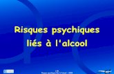 Risques psychiques liés à l'alcool · Société française d’alcoologie 4/51 Complications aiguës - 2009 Risques psychiques aigus liés à l’alcool Troubles comportementaux