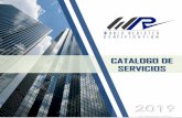 CATALOGO DE SERVICIOSde brindar servicios de auditoria y certificación en estándares internacionales de la calidad, seguridad y medio ambiente en organizaciones del sector público