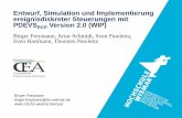 Entwurf, Simulation und Implementierung ereignisdiskreter ... · Entwurf, Simulation und Implementierung ereignisdiskreter Steuerungen mit PDEVS RCP Version 2.0 (WIP) Birger Freymann,