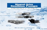 Magnet Drive Sealless Pumps...マグネットドライブ シールレスポンプ 234 124.5 47 35.535.5 95 7 15 45 45 120 30 126 56 PF3/4 PF3/4 吐出 吸込 4-取付穴 取付穴