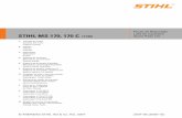 Lista de repuestos STIHL MS 170, 170 C - Serv-Tec.comserv-tec.com/marketing/VistaExplodida/MS 170.pdf · 2017-05-31 · Illustration D MS 170, MS 170 C 9 Sistema de arranque Mecanismo