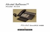 Alcatel ReflexesŽ · Alcatel OmniPCX 4400 werden Sie zufriedenstellen. Hinweis: Die Verfügbarkeit der in dieser Anleitung beschriebenen Funktionen hängt von der Version oder Konfiguration