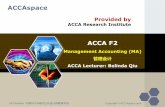 ACCAspaceaccaspace.com/.../PPT/F2_Chapter_14_Process_Costing.pdf · 2016-01-01 · Part B Process costing 2. Losses and gain in process costing 2.1 normal losses 2.1.1 The expectation