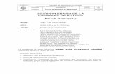 ACTA NÚMERO 019/2002 · 2016-12-01 · lista de elegibles para el cargo de Contralor General del Departamento de Boyacá. Saludó a los candidatos presentes quienes iban hacer la
