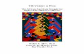 Till Victory is Won - ערוץ המו"פ · 2011-11-06 · Till Victory Is Won… is a joint publication of: CHOICES: Access, Equity and Diversity in Higher Education CHOICES is dedicated