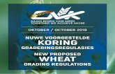wel hul diskonto’s gepubliseer wat van toepassing was ...tak. OVK groete Valued Producer Please take note of the latest developments regarding the new proposed wheat grading regulations.