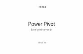 Power Pivot - bus.tu.ac.th · Power Pivot • เป็นส่วนขยายเพิ่มเติม (add-on) ของ Microsoft Excel (มีเฉพาะรุ่น